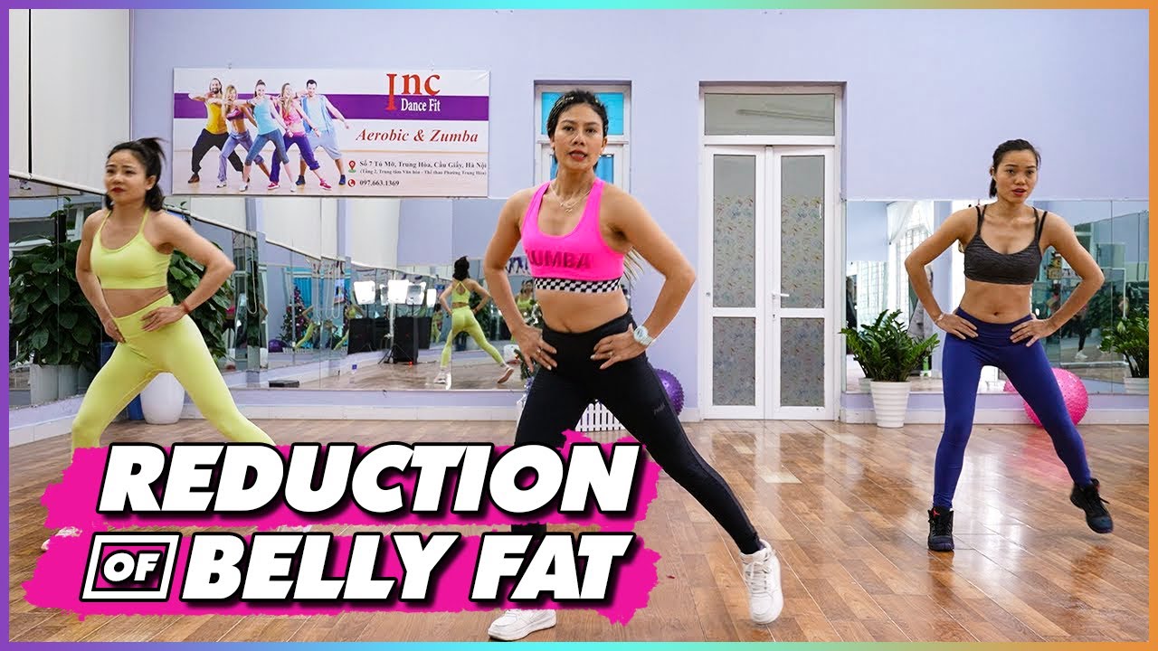 40 минут аэробное сокращение жира на животе быстро l Видео тренировки по аэробным танцам