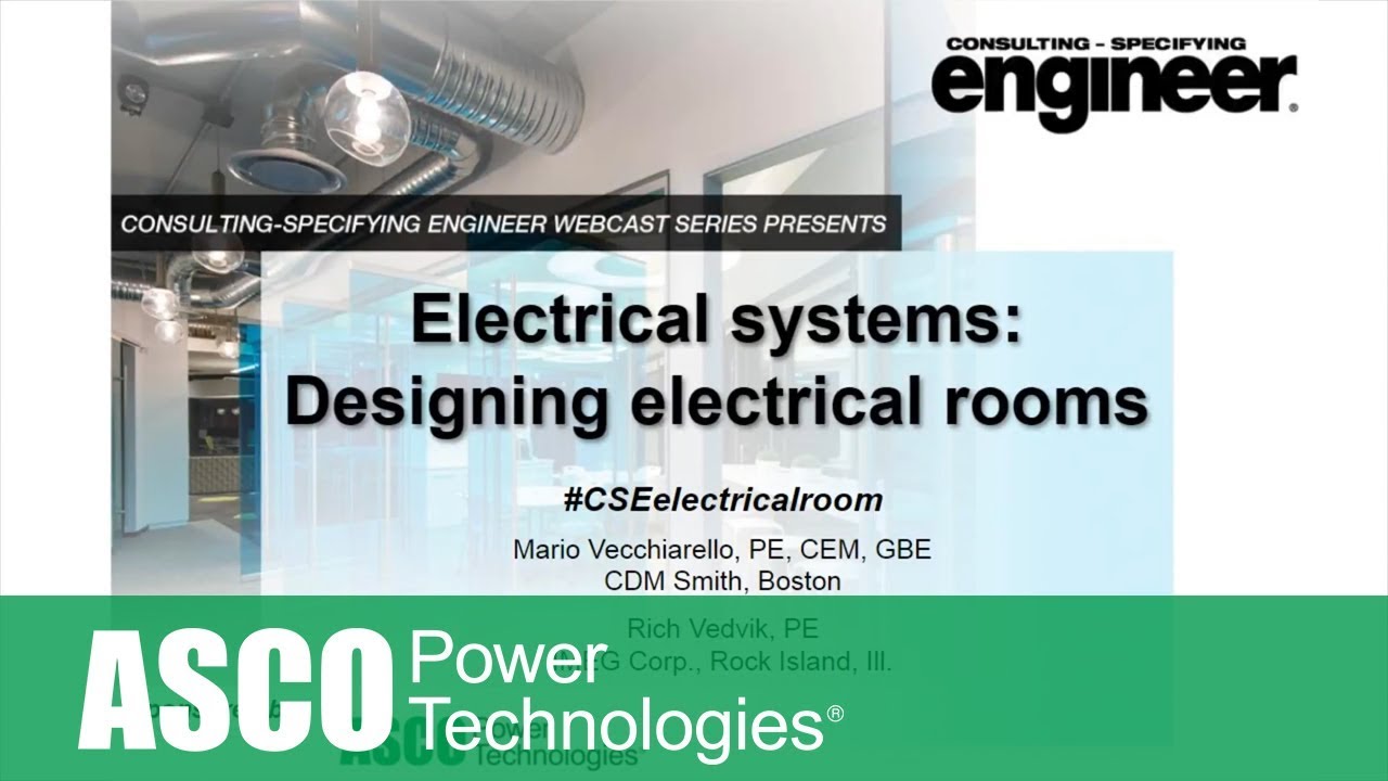 Electrical systems: Designing Electrical Rooms