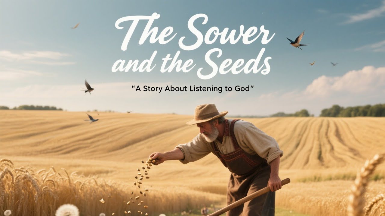 Parables from Bible for Kids | The Sower and the Seeds | A Story About Listening to God | God's Word