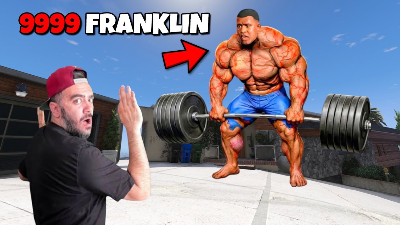 FRANKLIN SÜPER 9999 GÜÇ KAZANDI - GTA 5 MODS