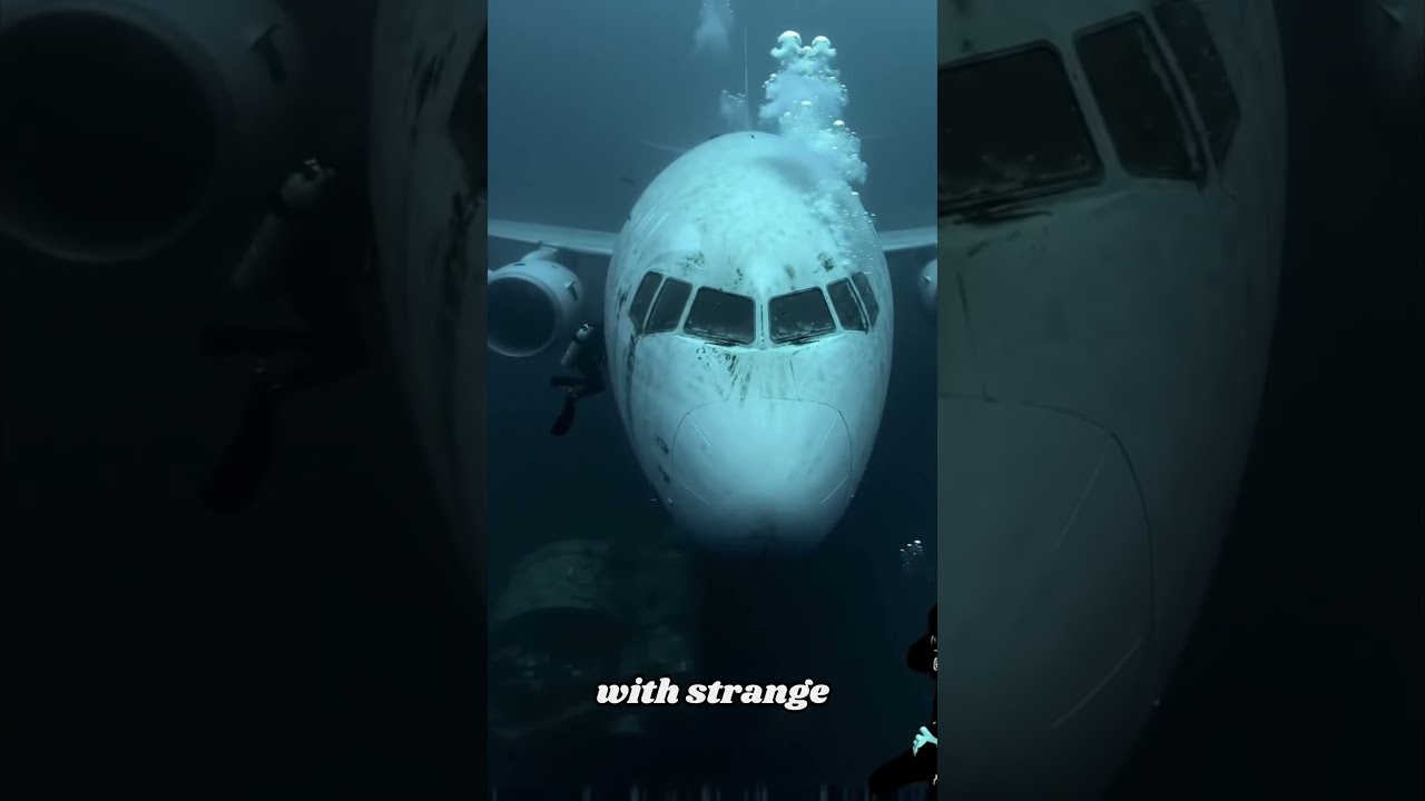 Airplane discovered under Atlantic ocean😱