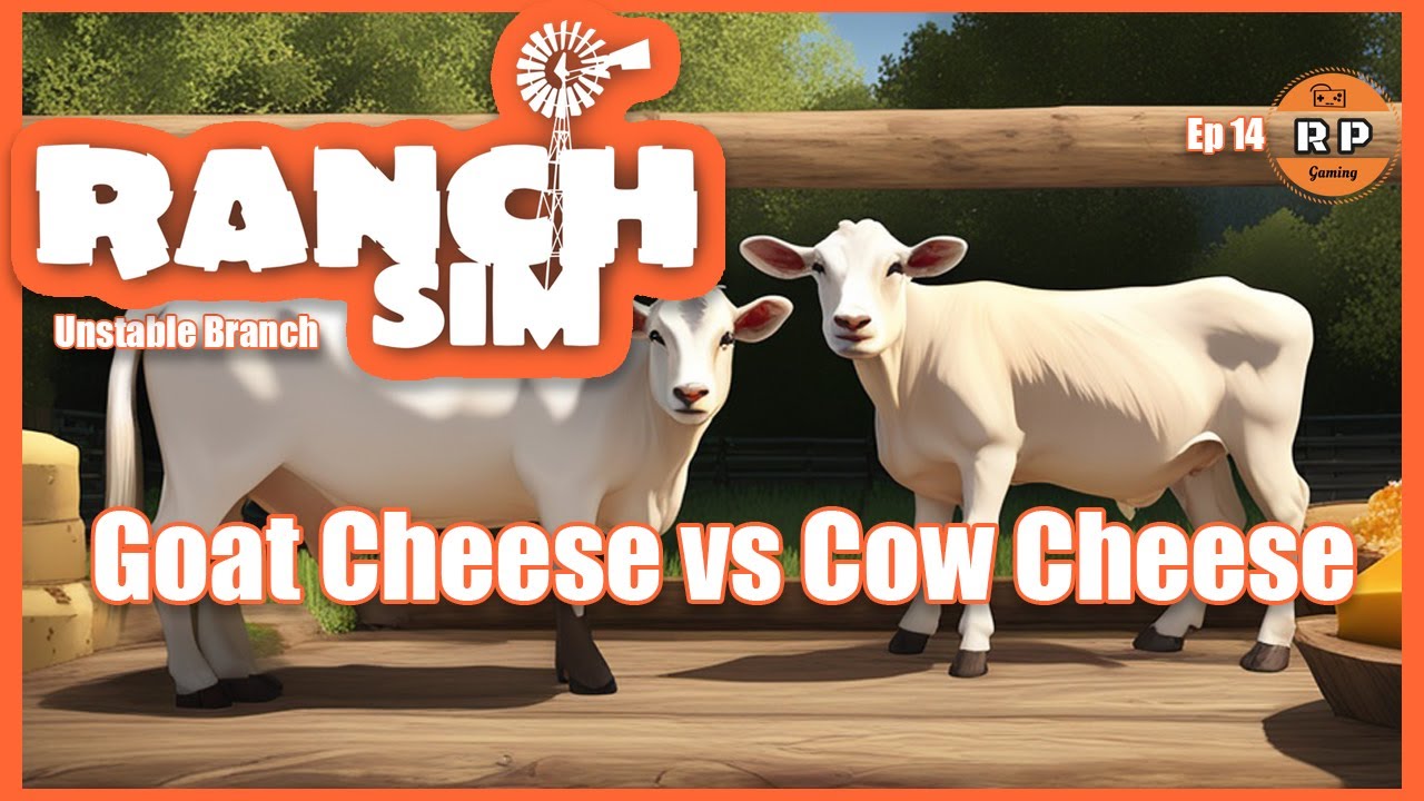 Cheese: Goat vs Cow - Ranch Simulator Showdown!