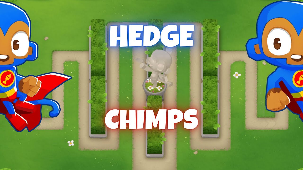 BTD6 Hedge | Chimps Tutorial