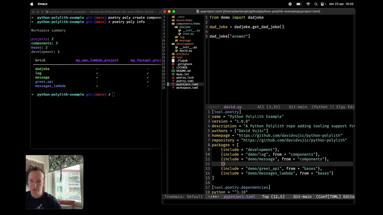 The Python & Polylith Developer Experience
