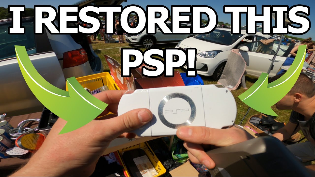 Я восстановил эту PSP, купленную на распродаже из багажника! — Как собирать видеоигры БЕСПЛАТНО! ...
