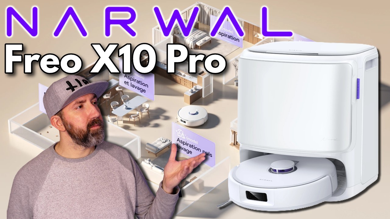 Test Narwal Freo X10 Pro 🤖✨ Le robot aspirateur qui fait tout pour toi ! 💦