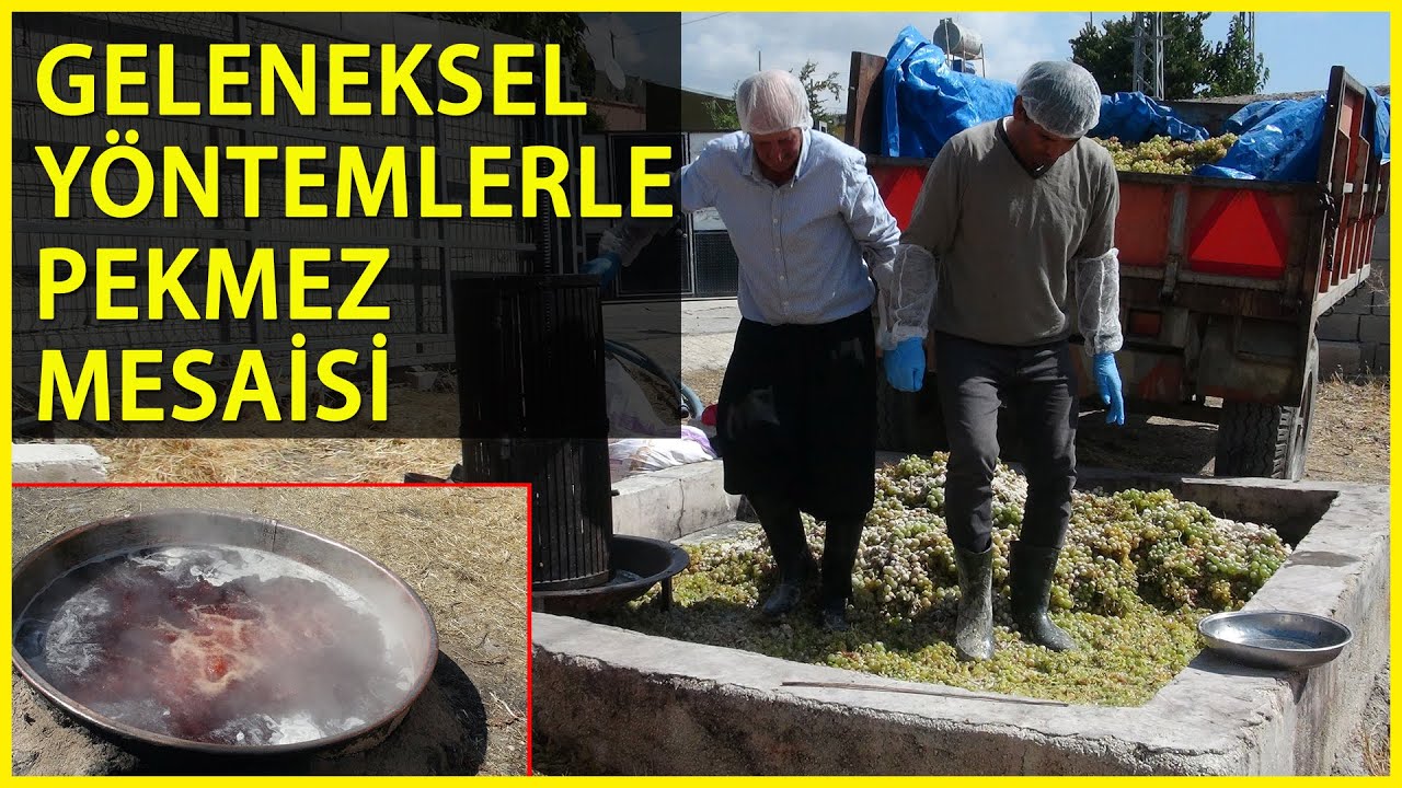 Kilis’te, Pekmez Yapımına Başlandı