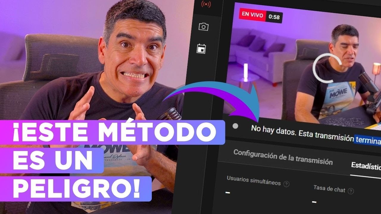 🚨 !No transmitas ASI a Youtube! ► Usa este método...