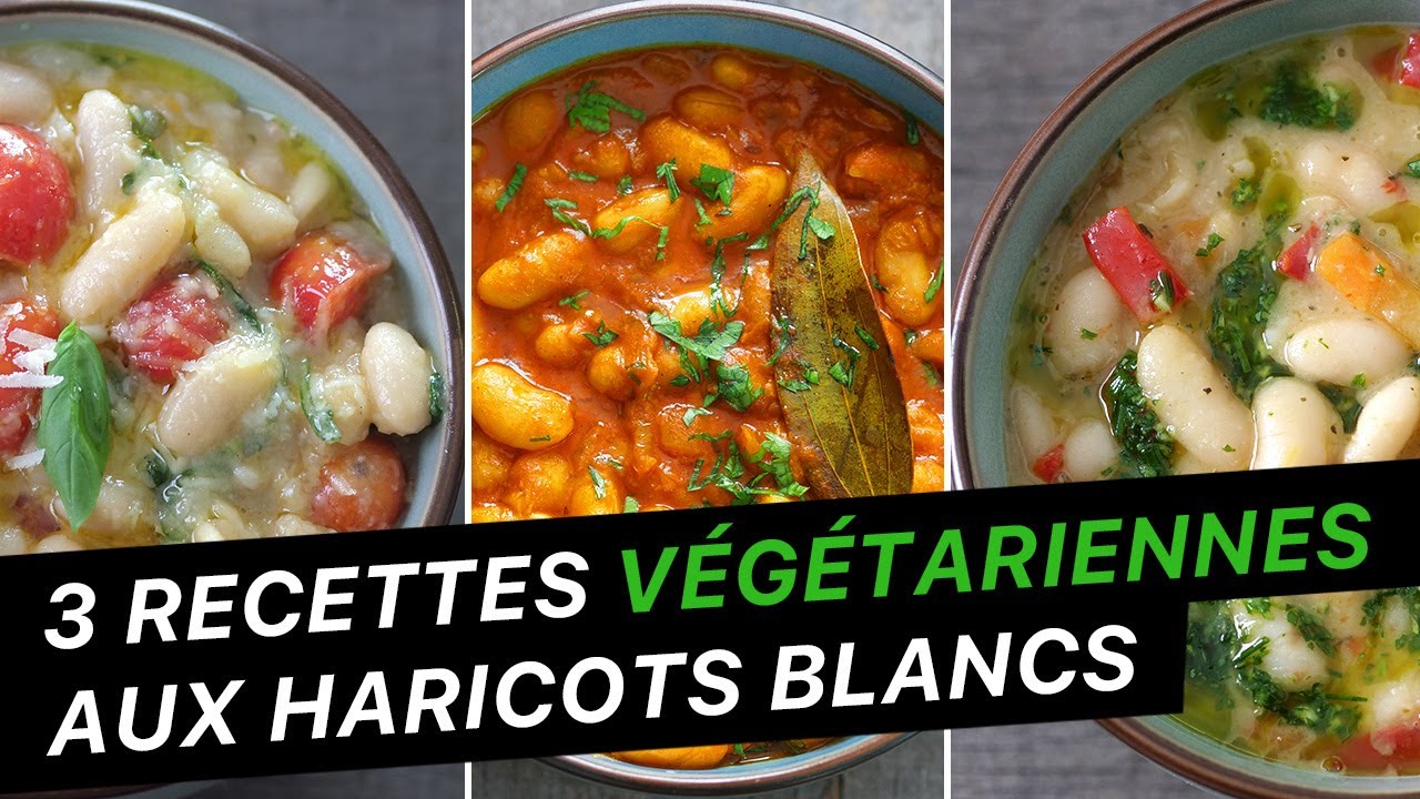 3 Recettes VG A Base De Haricots Blancs 𑁍 Pankaj Sharma