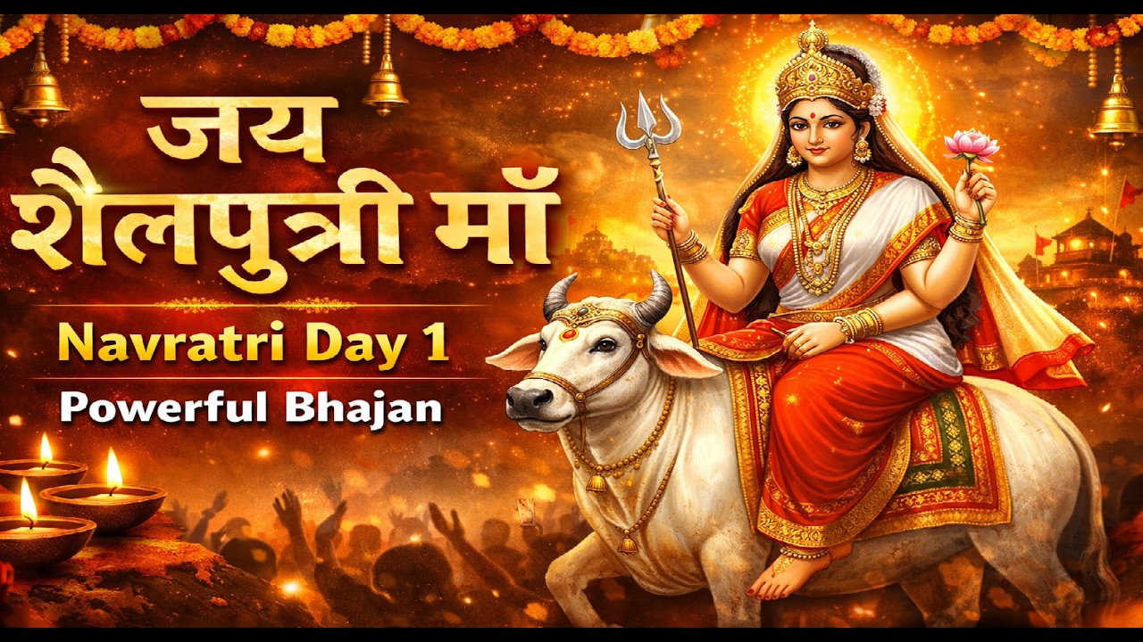जय शैलपुत्री माँ | Navratri Day 1 Bhajan |latest bhajan  | Navratri Special