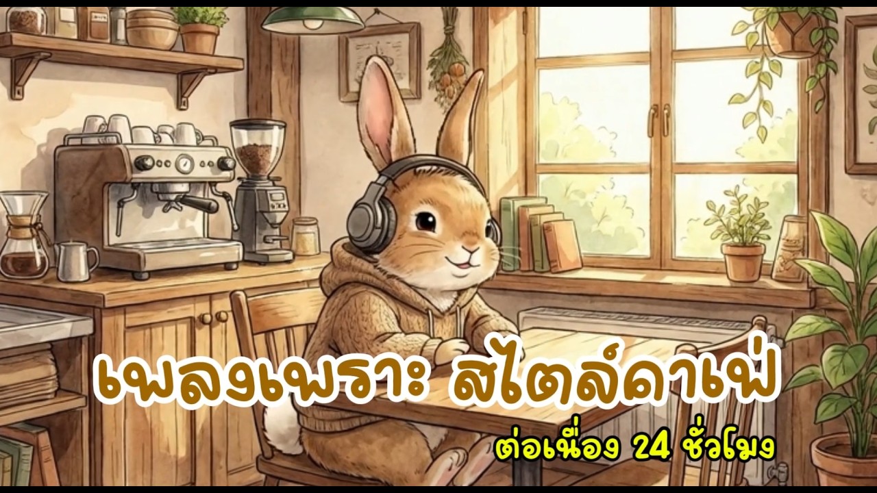 🔴 LIVE 24 ชม. | 🎶 เพลงเพราะ ฟังสบายต่อเนื่อง ทั้งวันทั้งคืน เติมบรรยากาศคาเฟ่🌙☕