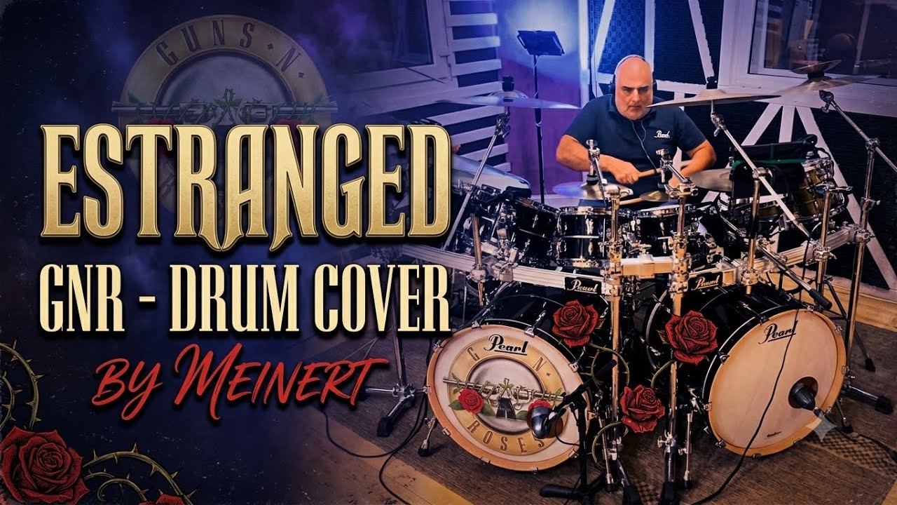 Estranged- Guns ‘N’ Roses- Drum Cover By Meinert.