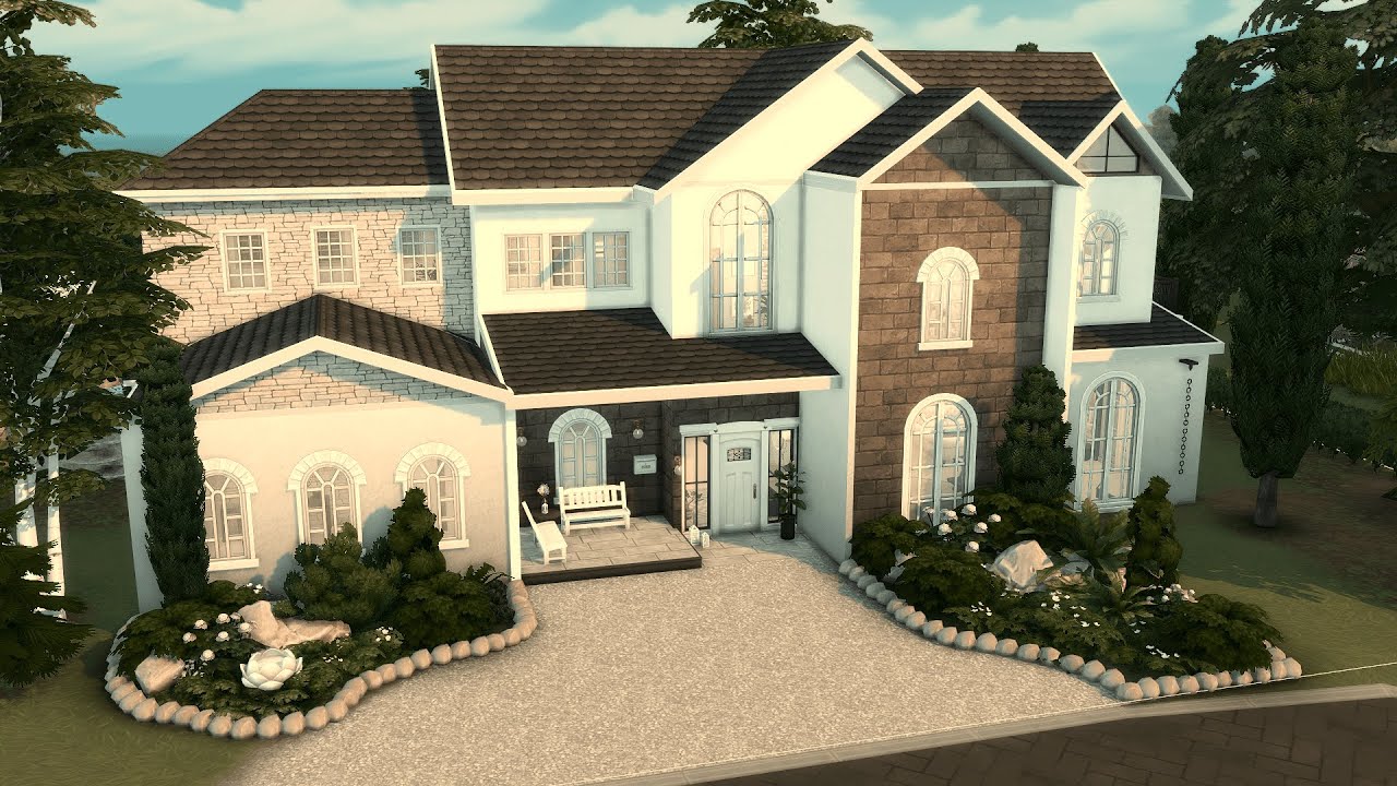 Modern Family Home | NoCC | Sims 4