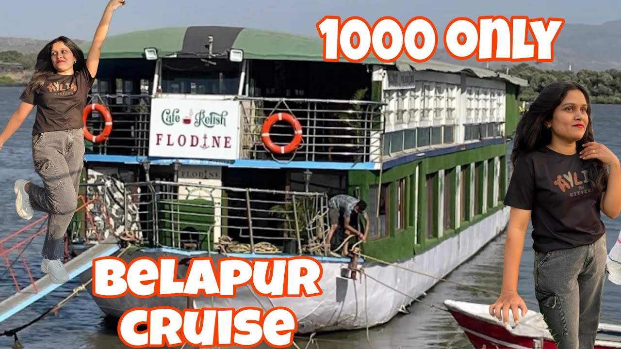 FloDine Cruise Belapur | Sunset view | Cruise party in Navi Mumbai | 1000 rs. Only 😱