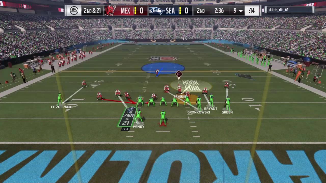 Madden 17: Quarters 1-3-7 3 Man Edge Heat