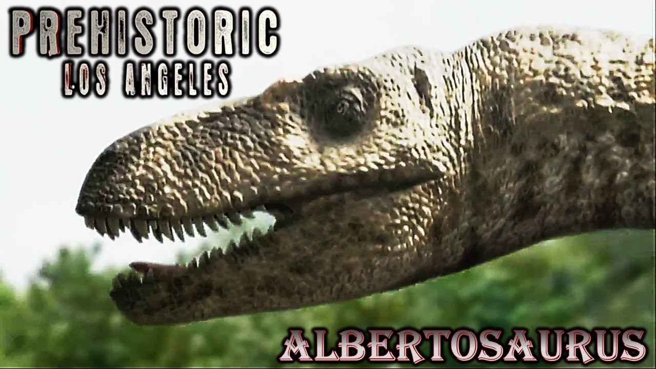 prehistoric albertosaurus screen time