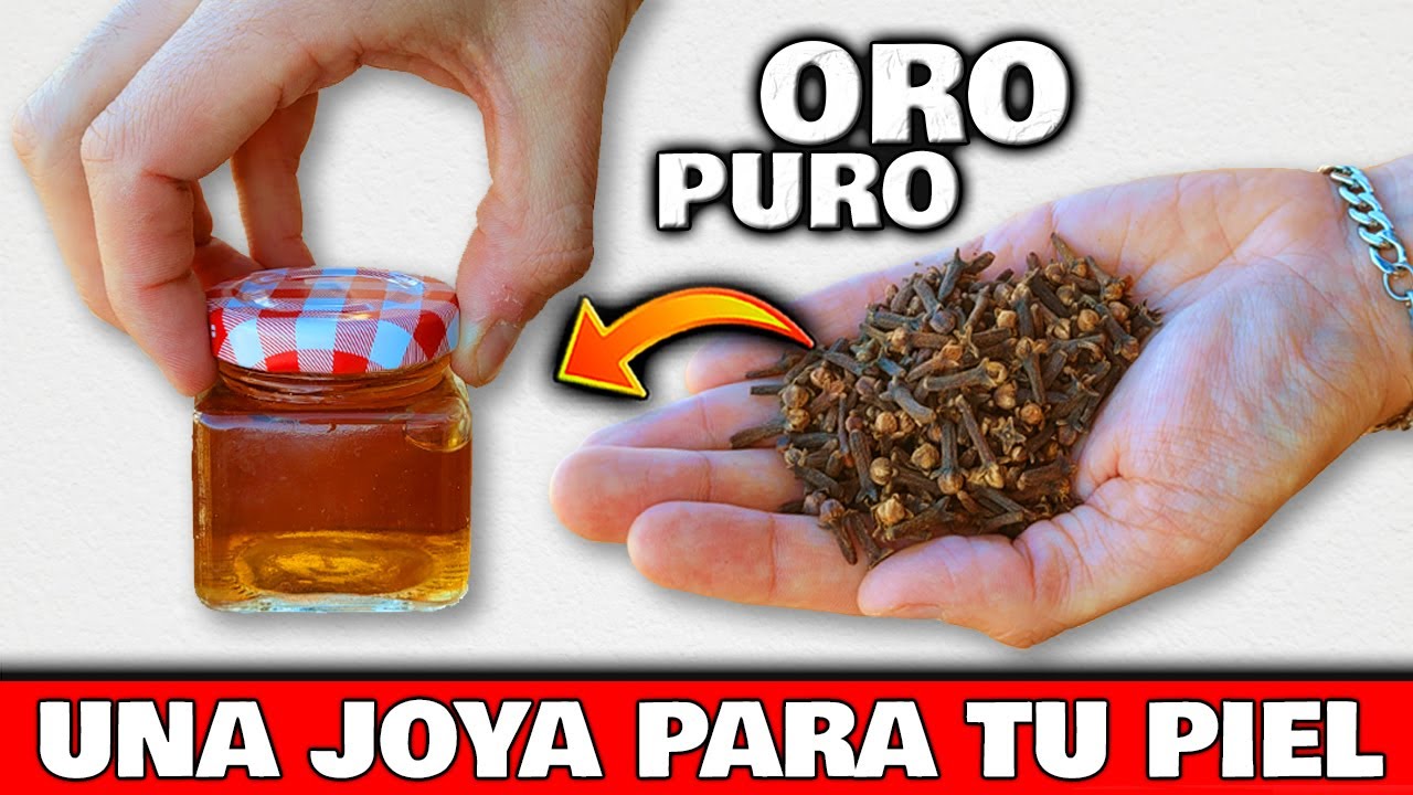 Con ESTO tu PIEL se ver&aacute; PERFECTA y JOVEN!! T&Oacute;NICO FACIAL CASERO y ACEITE de CLAVO de OLOR NATURAL