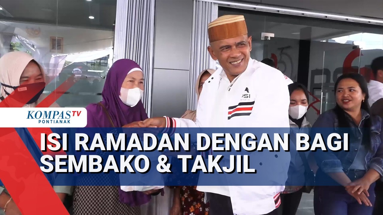 Berbagai Cara Dilakukan Isi Bulan Suci Ramadan Termasuk Dengan Bagi Sembako dan Takjil