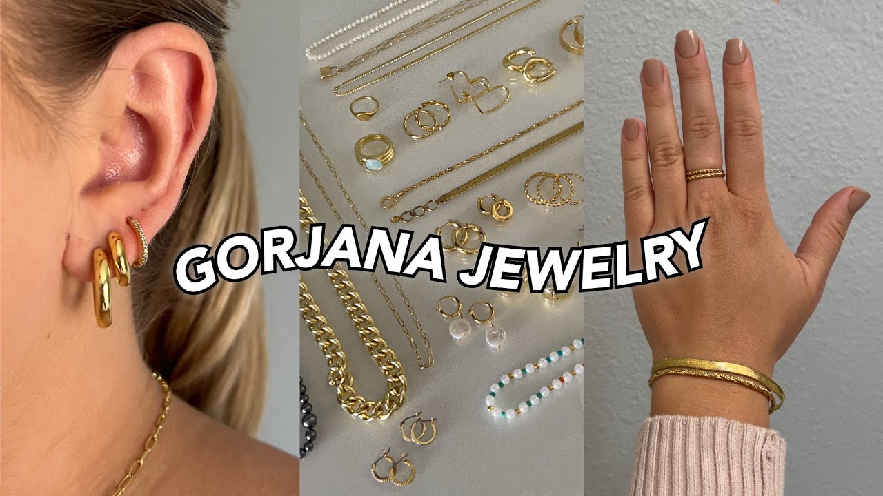 Gorjana jewelry collection! 2022 (everyday gold jewelry)