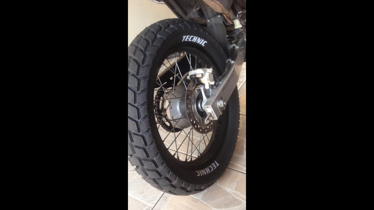 A VERDADE DO PNEU 140/80/18 NA XRE 300