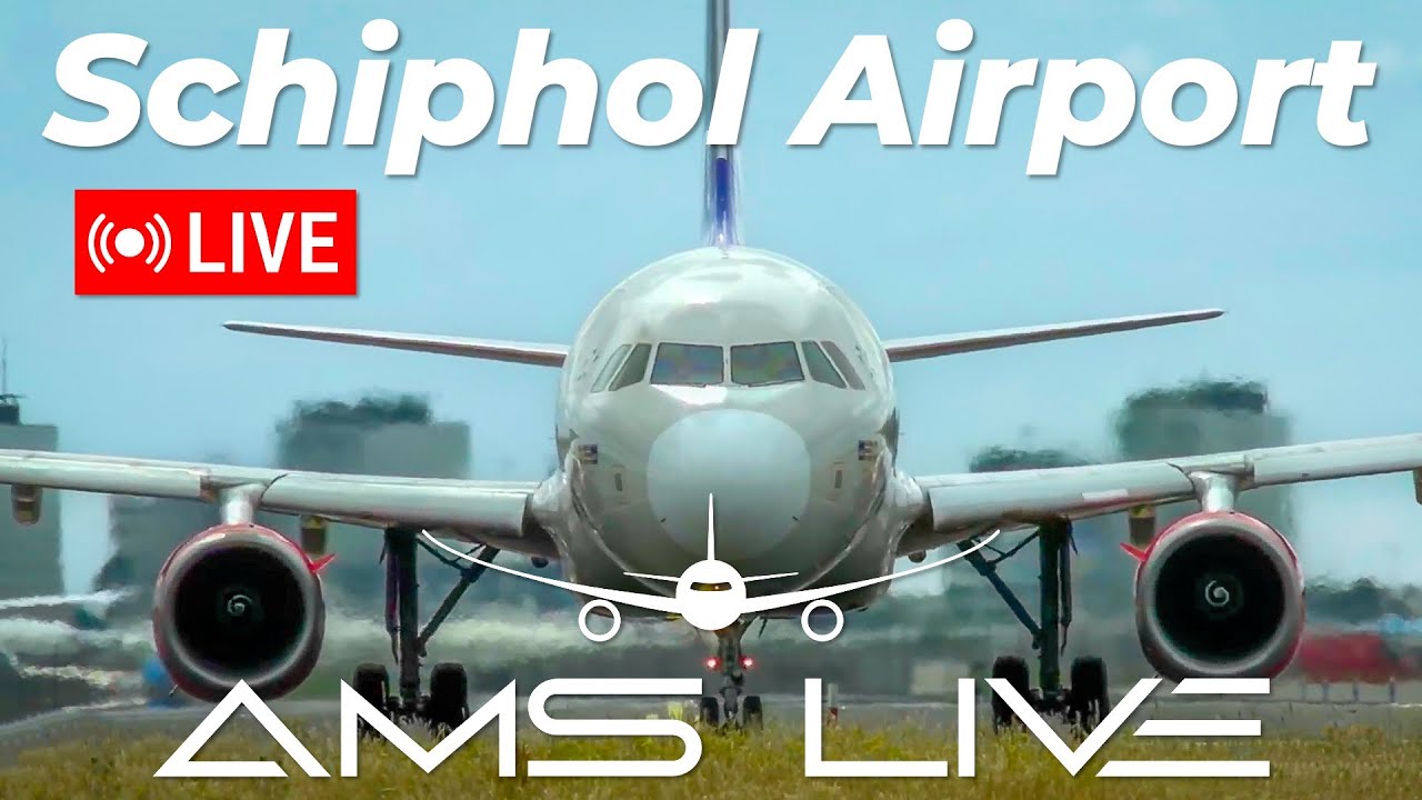 🔴 LIVE: Epic Plane Spool-Ups & Up Close Takeoffs at Schiphol's Polderbaan! 🌤️✈️ | July 1, 2024