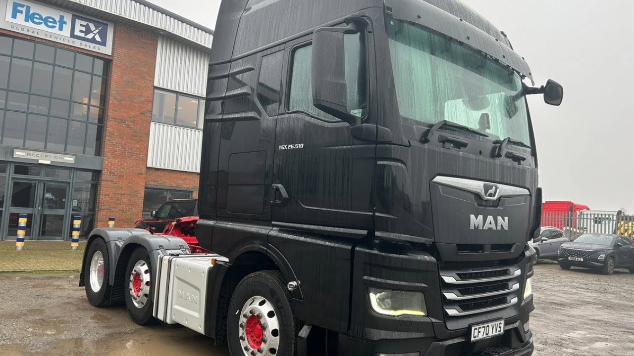 MAN TGX 3 26.510 GX *EURO 6* HIGH ROOF 6X2 TRACTOR UNIT 2020 - CF70 YVS