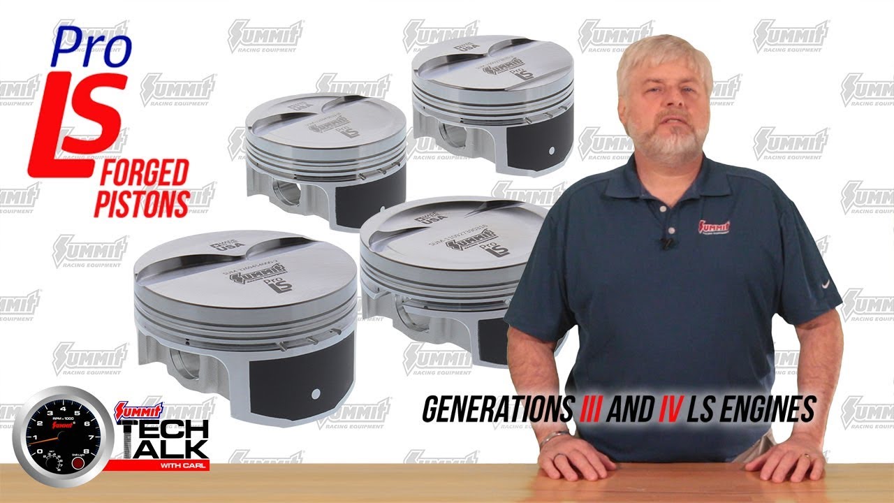 Summit Racing Pro LS Pistons