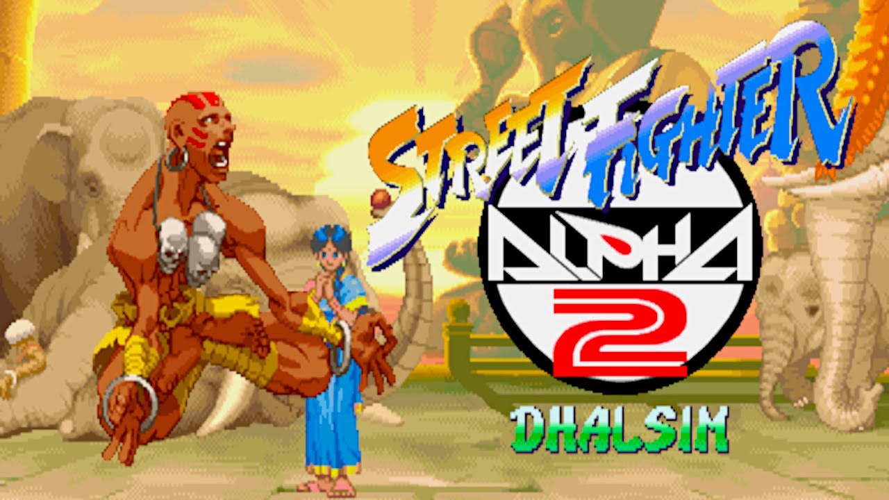Street Fighter Alpha 2 - Dhalsim (Arcade)