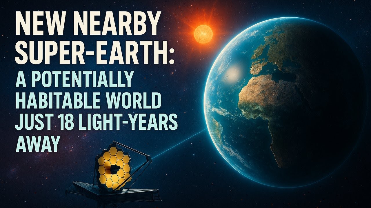 New Nearby Super-Earth: A Potentially Habitable World Just 18 Light-Years Away