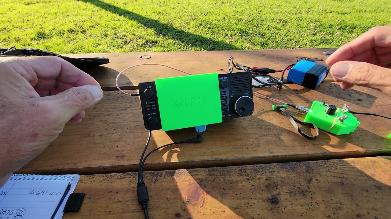 Icom IC-705 screen protector / cover 3d printed