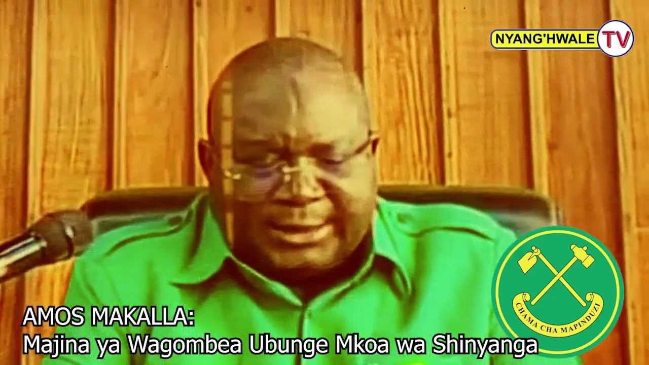 MAJINA YA WAGOMBEA UBUNGE MKOA WA SHINYANGA
