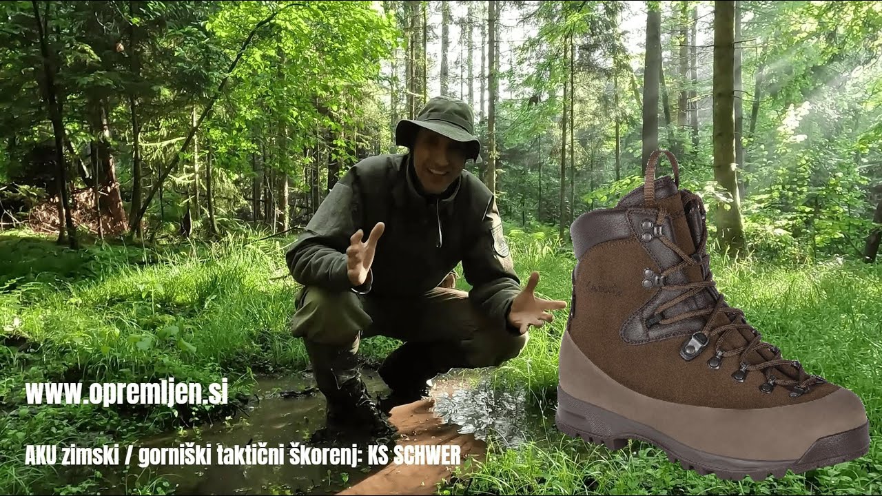 🥾 AKU KS Schwer 19 GTX N | Test vodotesnosti in predstavitev taktičnega zimskega/gorskega škornja
