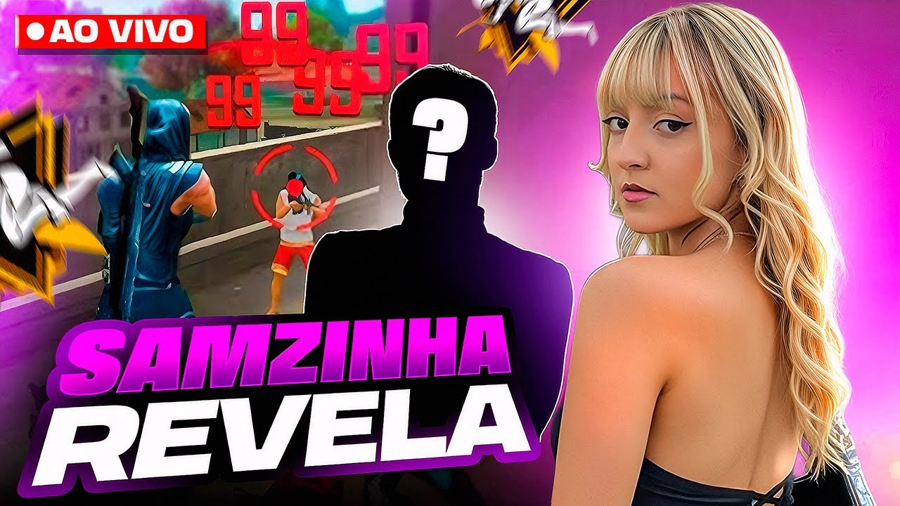 ❤️ FREE FIRE AO VIVO❤️ JOGANDO 4X4 COM INSCRITOS ❤️ X1 DOS CRIAS ❤️ SAMZINHA