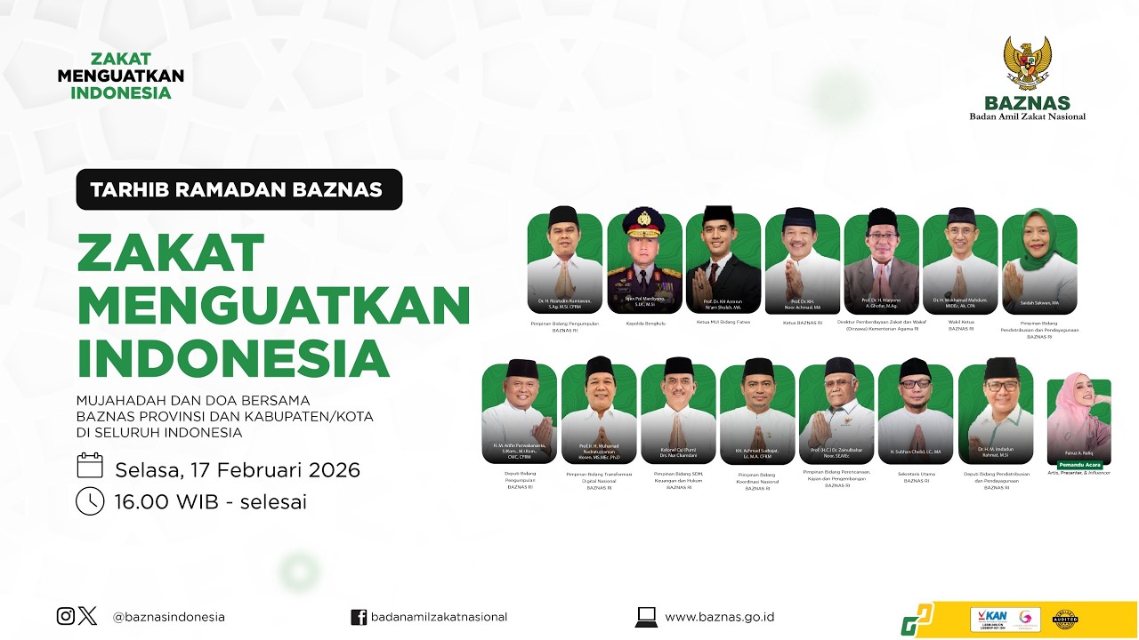 TARHIB RAMADAN BAZNAS | ZAKAT MENGUATKAN INDONESIA