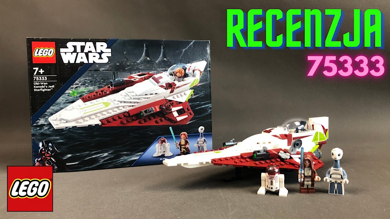 LEGO STAR WARS 75333 MYŚLIWIEC JEDI OBI WANA KENOBIEGO - RECENZJA #legostarwars #obiwankenobi