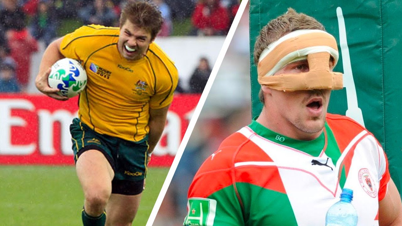 Rugby Players Playing While Injured