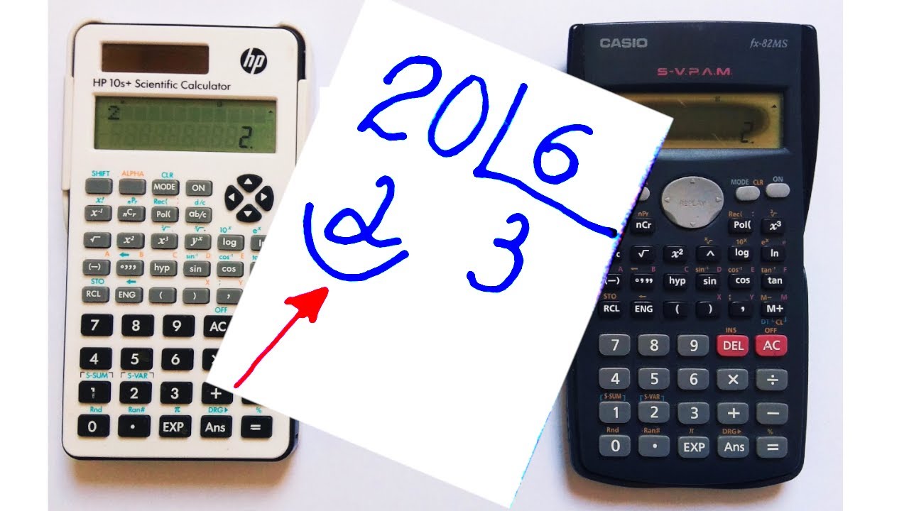 Resto da divisão na calculadora científica.