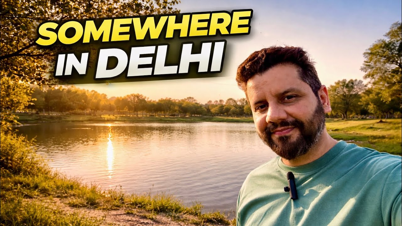 This Place Doesn&rsquo;t Feel Like Delhi 😳 | Hidden Spot | Yamuna Riverfront