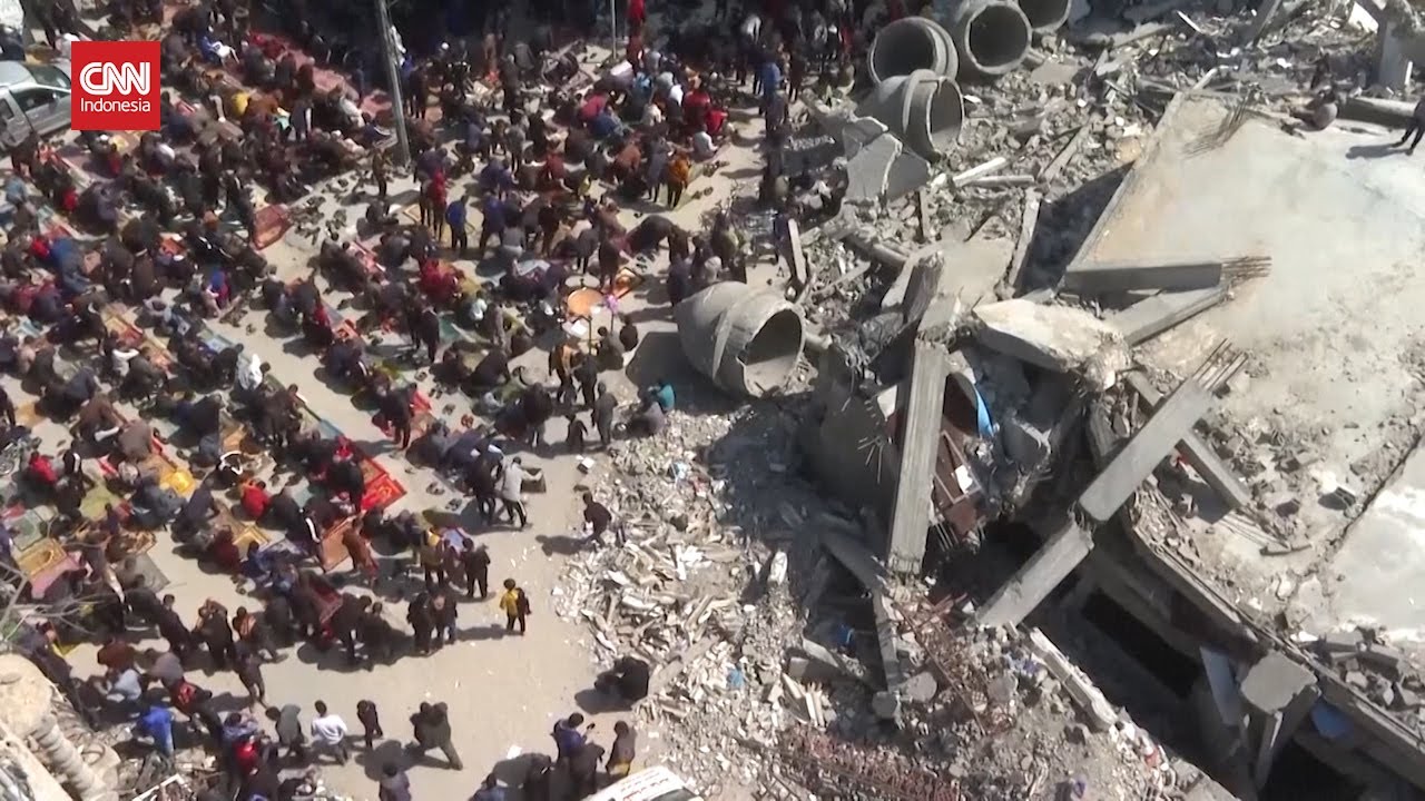 Warga Gaza Bersuka Cita Sambut Ramadan Meski Kondisi Menyedihkan