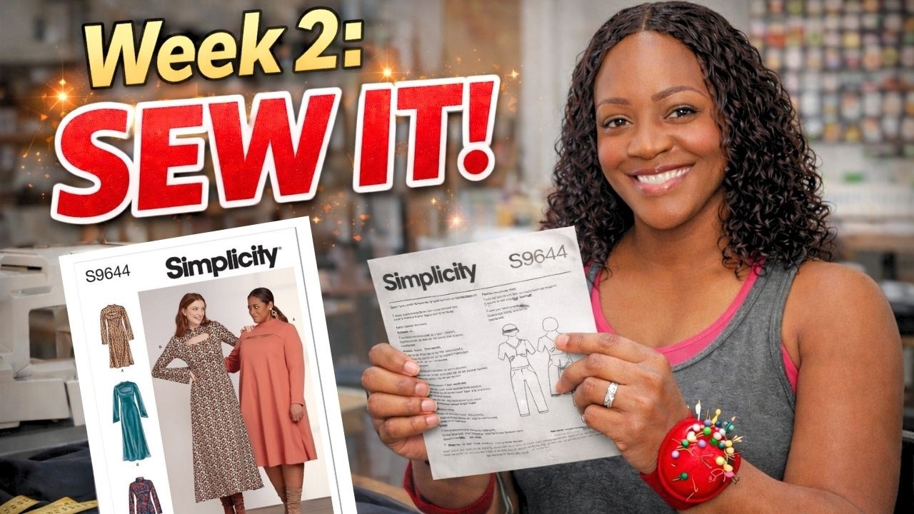 Can This Pattern Earn the Hanger? Simplicity 9644 (S9644) Prep with Me | Stash ➡️ Wardrobe