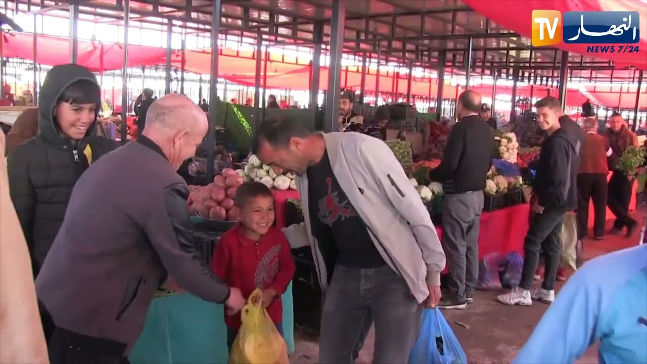 المسيلة: إقبال معتبر للمواطنين على سوق الكدية بحلته الجديدة