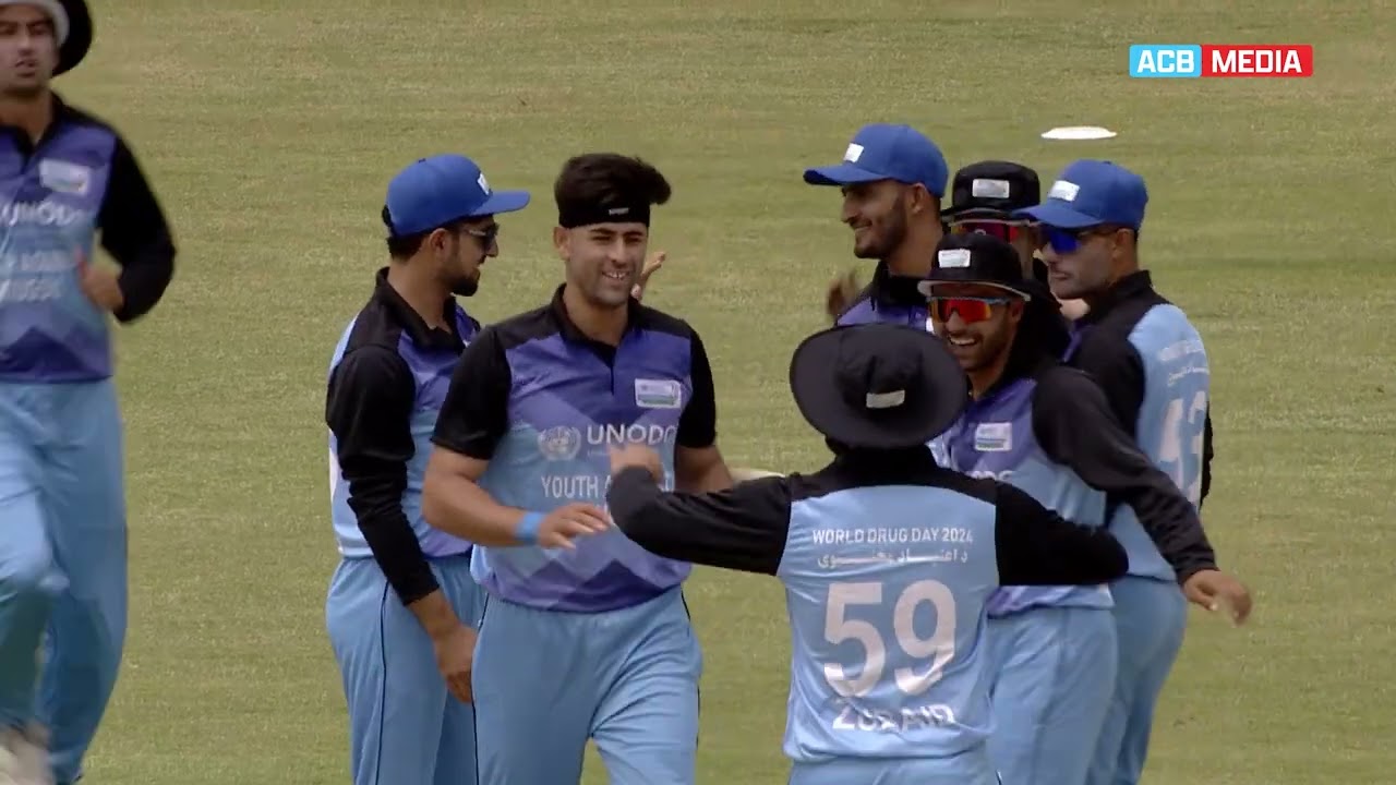 Naveed Zadran's Four Wickets Bowling Highlights vs Yought Against Drug XI | ACB