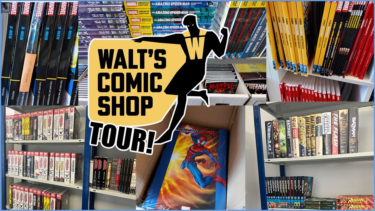 Экскурсия по магазину комиксов Уолта! Marvel Omnibus | DC Omnibus | Epics | DC Finest | Absolute ...