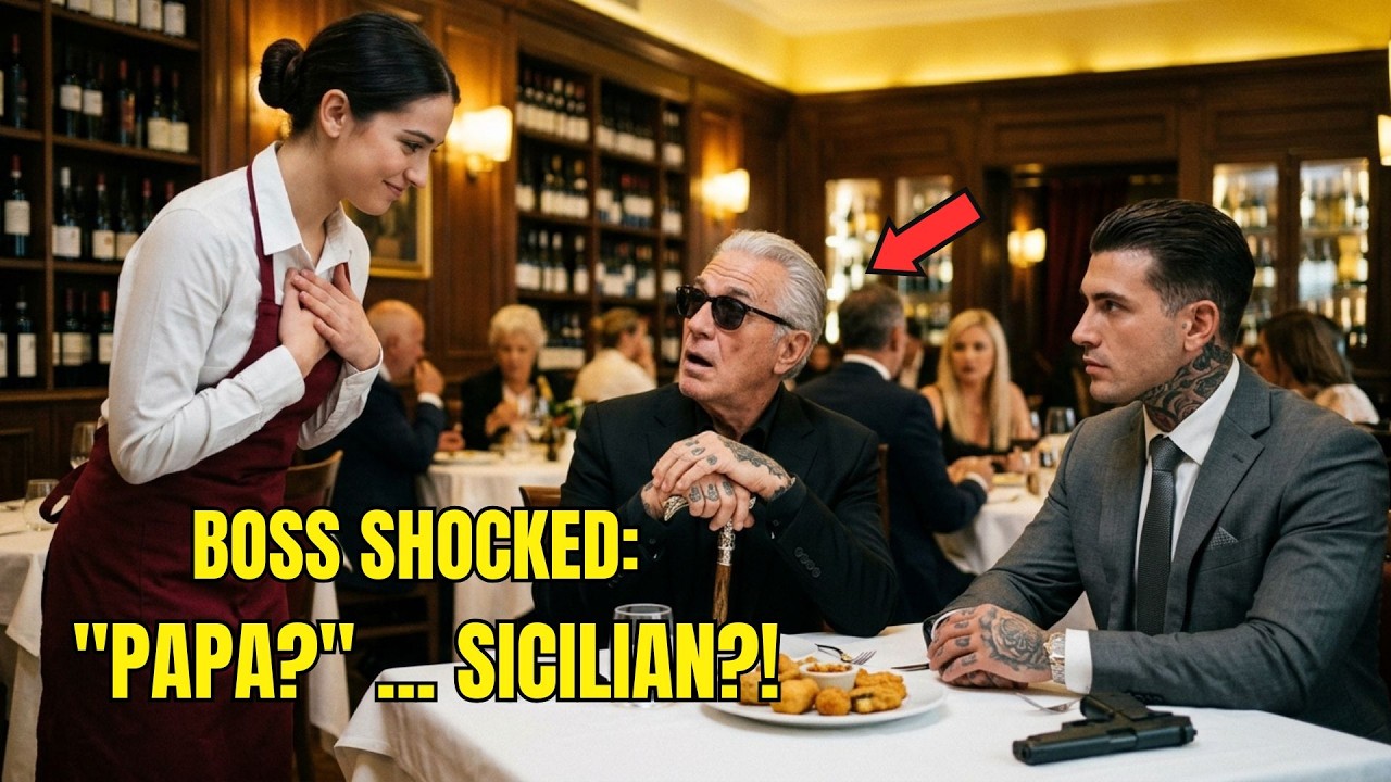 Shy Waitress Greeted Mafia Boss's Sicilian Dad—Her Sicilian Dialect Greeting Had Every Guest Frozen