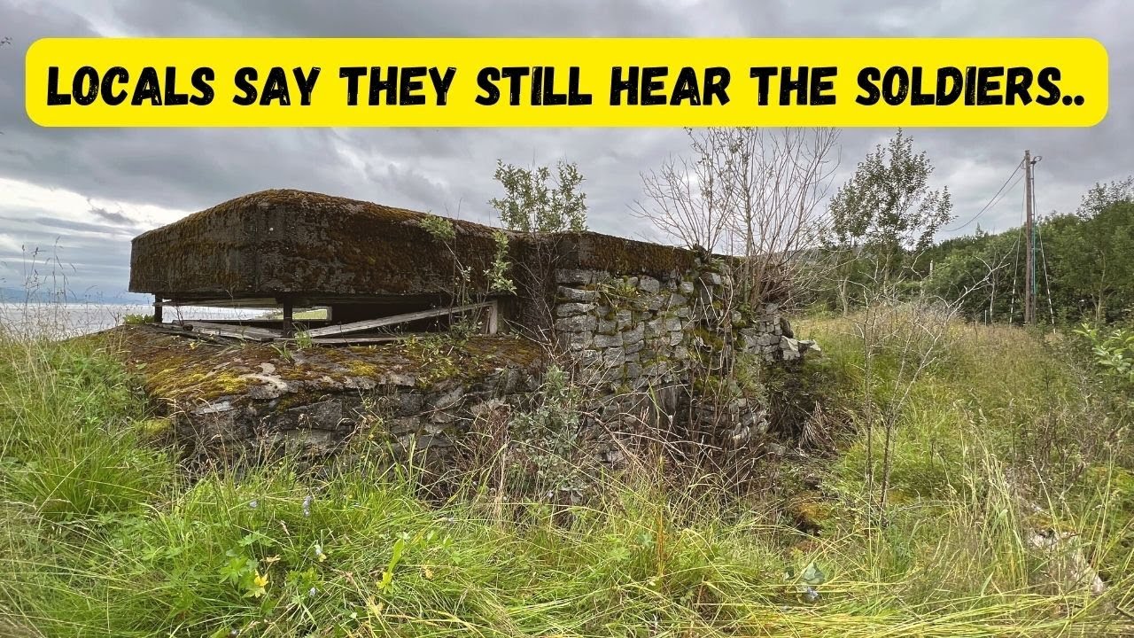 Lost German WW2 gun location. Locals say they can still hear the German soldiers..