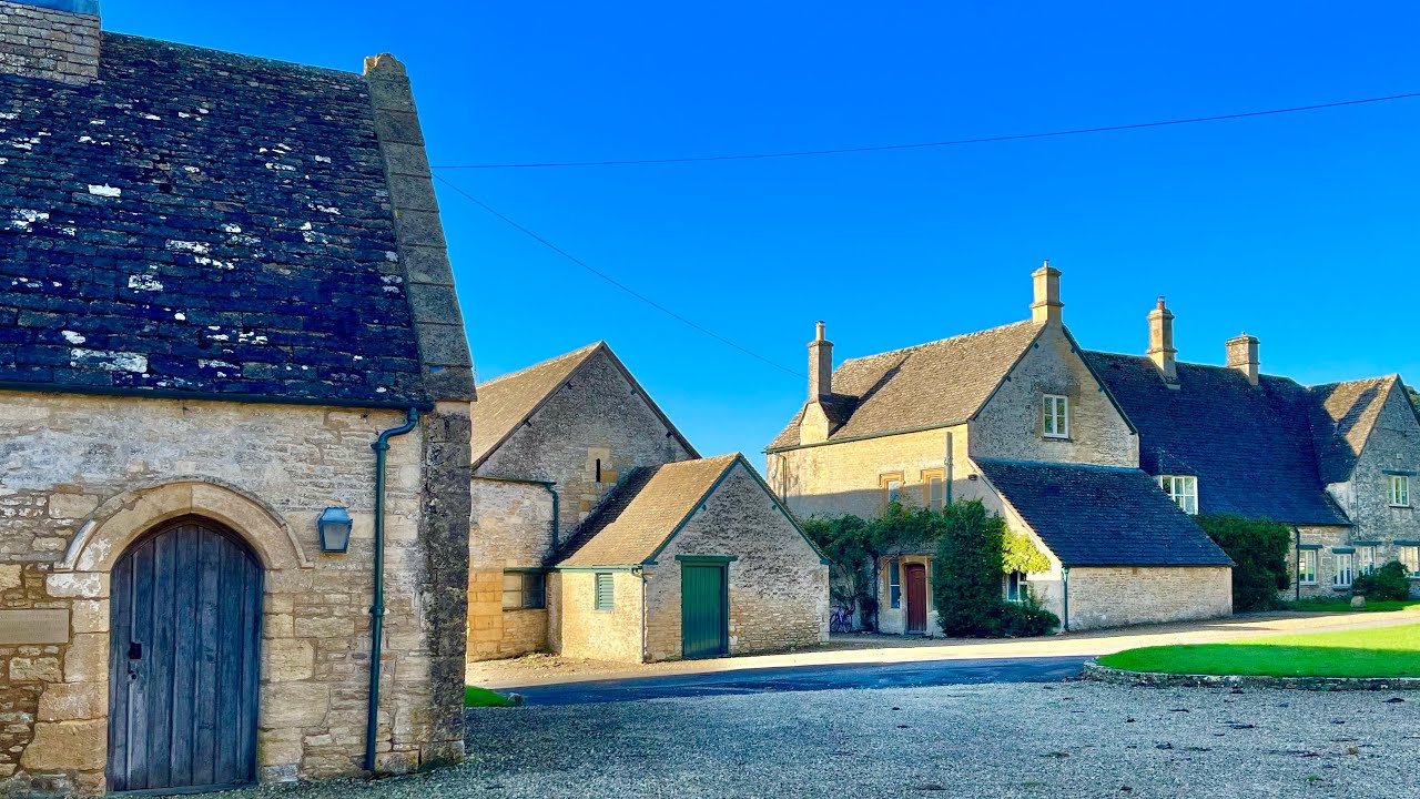 The English Village That Breathes GREEN - Yanworth, COTSWOLDS - Painted secrets revealed.