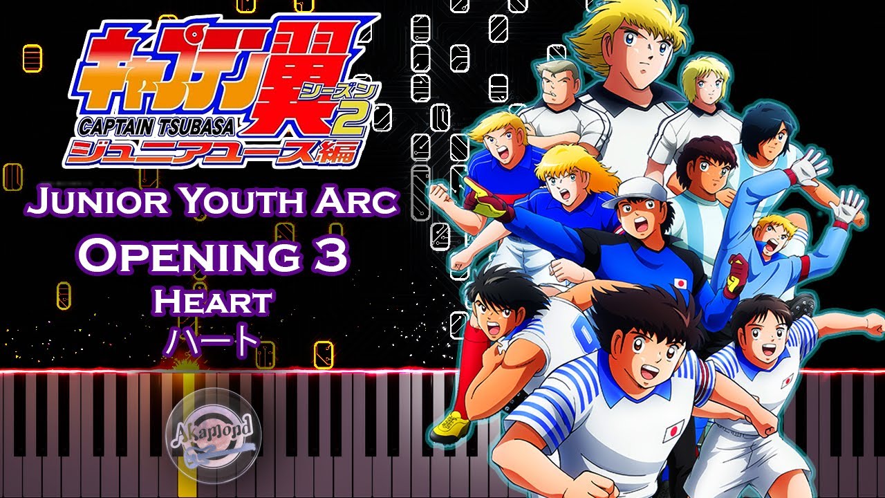 Captain Tsubasa Junior Youth Opening 3 Heart Piano Cover - Captain Tsubasa 2024 OP3 Piano