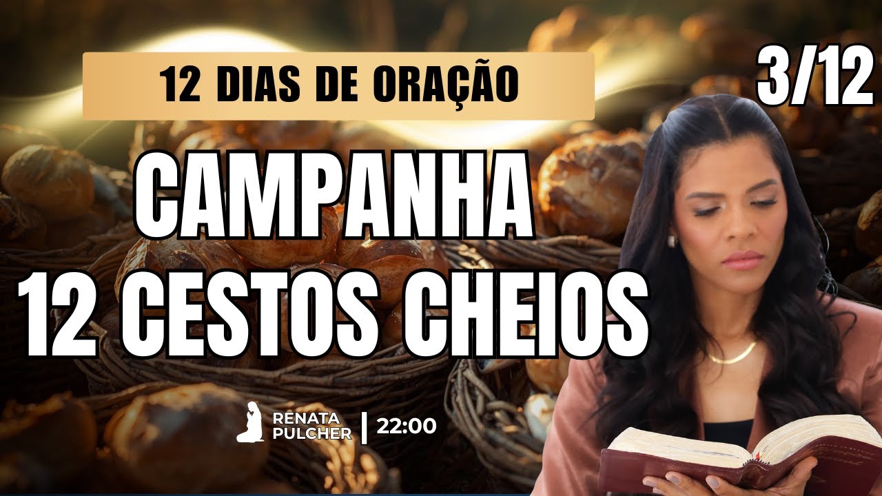 Do pouco ao sobrenatural: vivendo a multiplicação de Deus! 03/12 de oração com Renata Pulcher