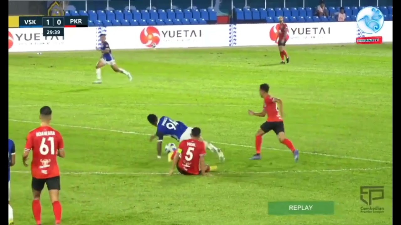 Soeuy Visal (5) Vs Visakha FC• Defence And Passing Skills Show In Cambodian Premier League 2022