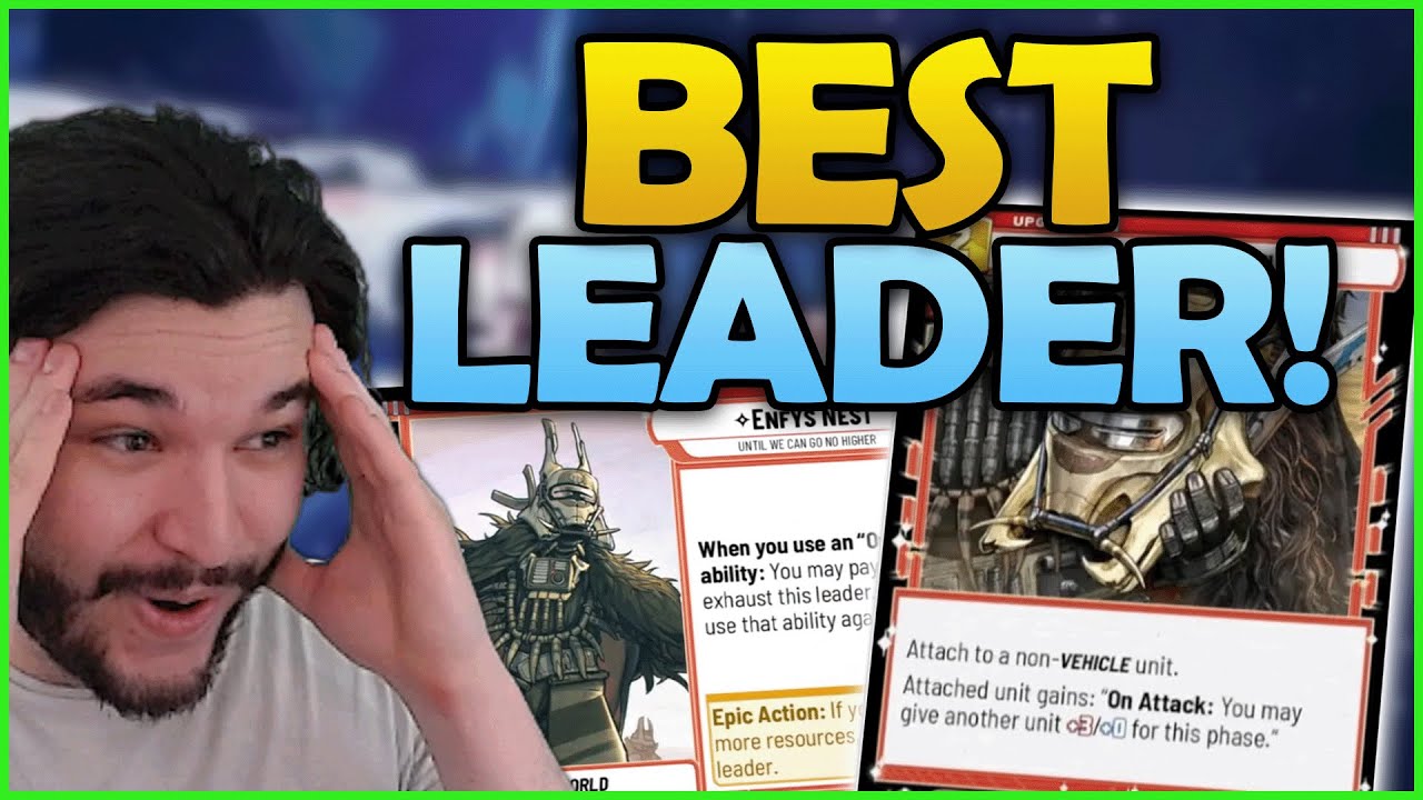 BEST LEADER in Set 7!? Absolutely BROKEN! | Star Wars Unlimited